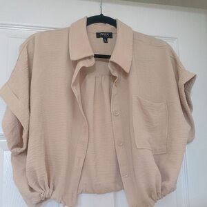 Cropped blouse